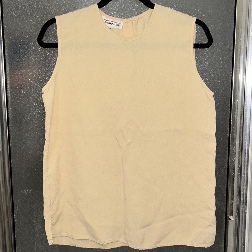 Talbots Silk Tank Top